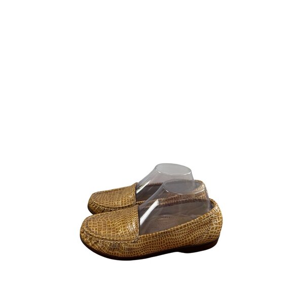 SAS Size 8N Women’s Business Casual Class Comfort Shoes Gold/ Beige Print - Picture 8 of 13